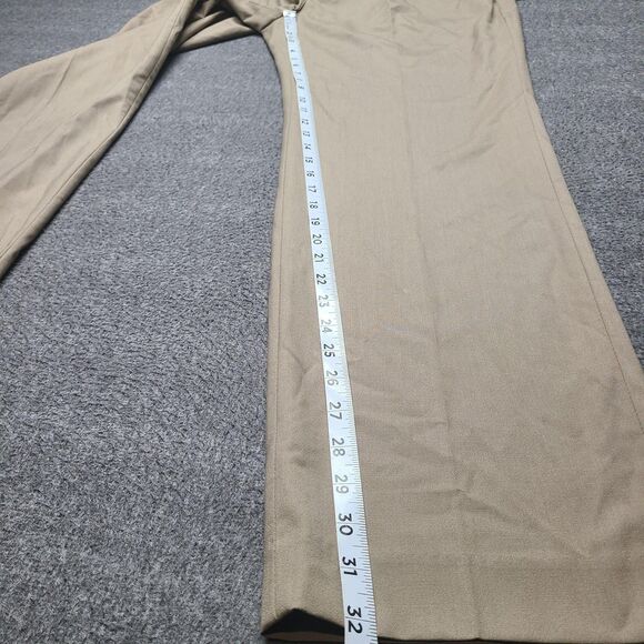 Kilburne‎ Finch Pants Mens 34x32 Khaki Straight Fit Comfort Waistband Stretch - Picture 2 of 8
